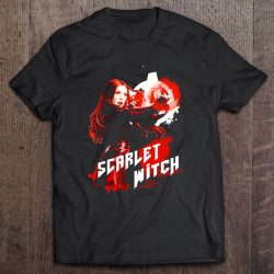 Marvel Infinity War Scarlet Witch Red Splat Graphic