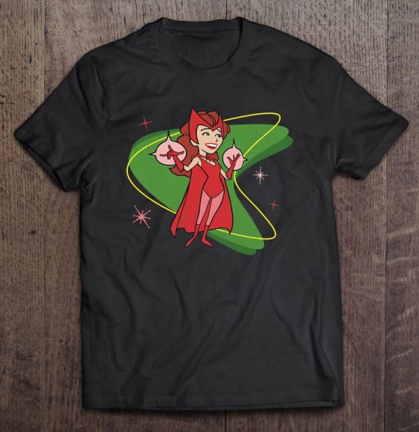 Marvel Wandavision Wanda Scarlett Witch 50S Retro