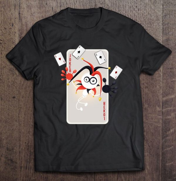 Juggling Jester Joker Playing Card