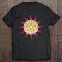 Wicca Pentagram Sun Wiccan Witchcraft Magick Mystic Spirits