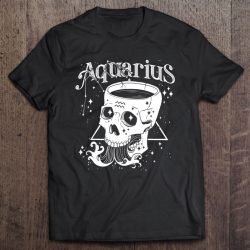 Blackcraft Zodiac Sign Aquarius Skull Coven Witch Art