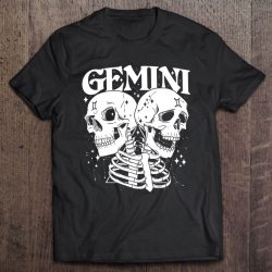 Gemini Faery Crystal Witch Shirt Skull Constellation