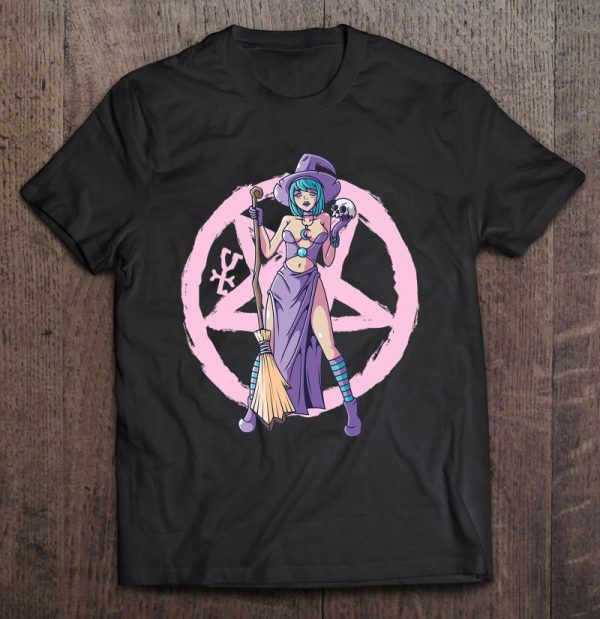 Witchy Pastel Goth Aesthetic Creepy Sexy Witch Skull