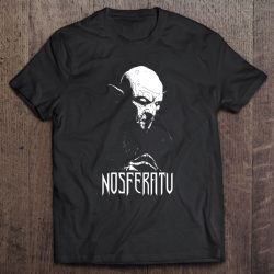 Nosferatu Vampire Classic Horror Flick Dracula White