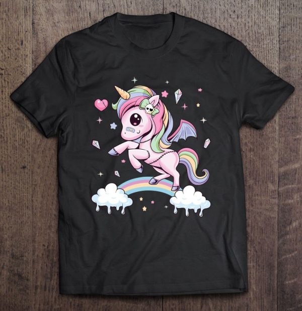 Pastel Goth Cute Creepy Unicorn Wiccan Kawaii Menhera Witchy