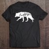Werewolf Shirt Scary Halloween Distressed Were Wolf