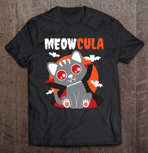 Meowcula Vampire Cat Dracula Vampirina Halloween Costume