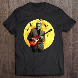 Frankenguitar Frankenstein Plays Electric Guitar Halloween