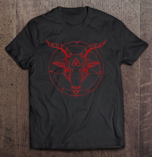 Pentagram Goat Head Baphomet Satanic Witchcraft Design