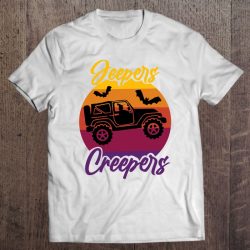 Jeepers Creepers Witch In 4X4 Flying Past Moon Halloween