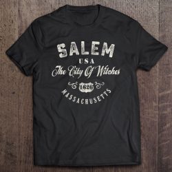 Salem The City Of Witches Massachusetts Vintage