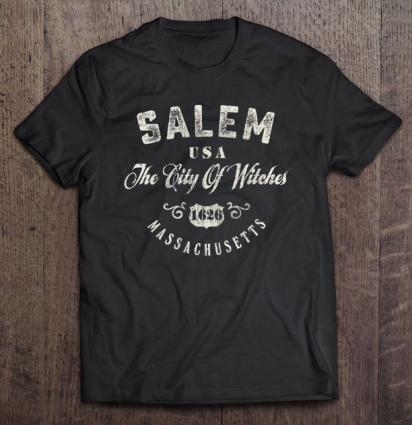 Salem The City Of Witches Massachusetts Vintage