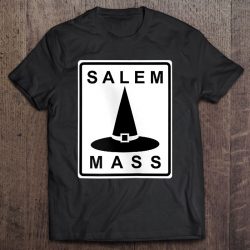 Salem Mass Black Witch Hat Road Sign Zip