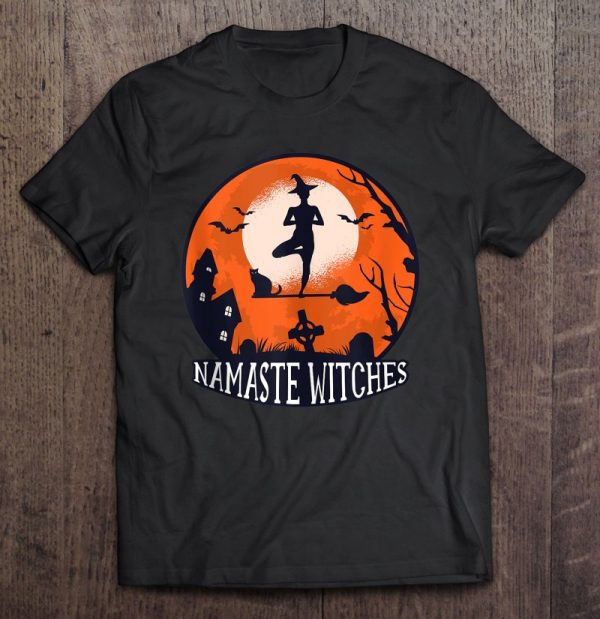 Funny Yoga Halloween Witch Namaste Witches