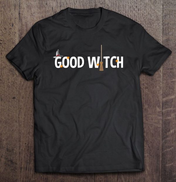 Good Witch Shirt Funny Scary Halloween