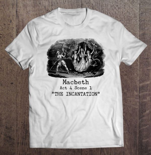 Three Witches Incantation Macbeth Shakespeare Literature Tank Top