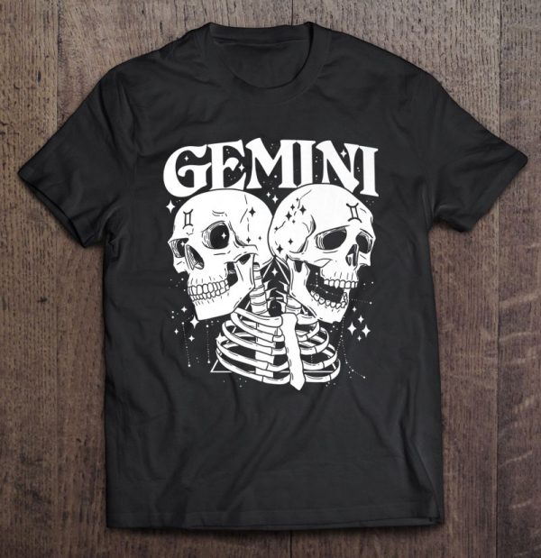 Blackcraft Zodiac Signs Gemini Skull Magical Witch Earth Premium