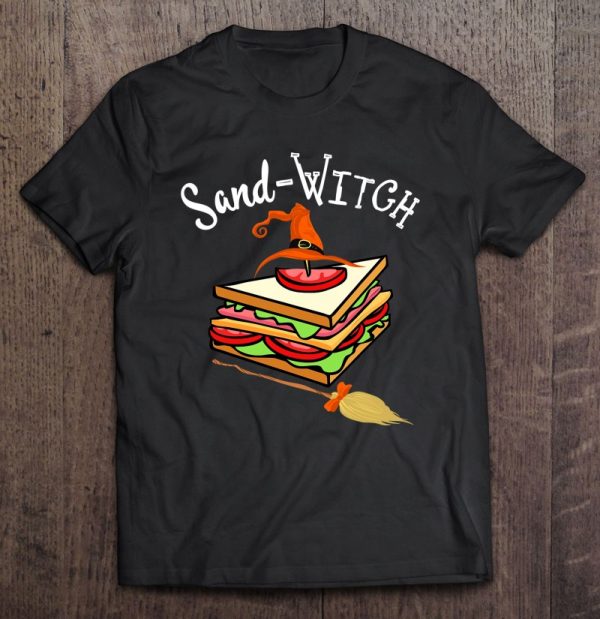 Sand-Witch Funny Halloween Witch Sandwiches Foodie