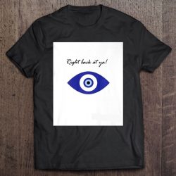 Evil Eye Logo Graphic Tee Womans Fashion Witchy Wear Premium