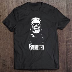 Frankenstein Monster Halloween Classic Horror Flick White Tank Top