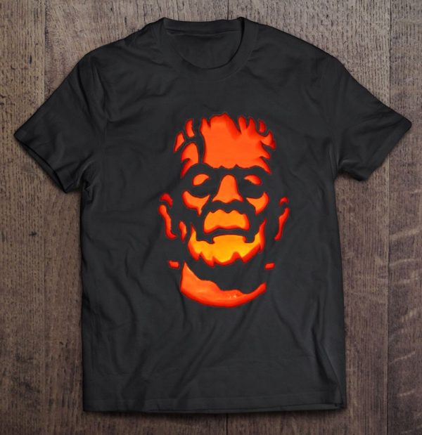 Frankenstein Halloween Tee Scary Boo Cosplay Clothing Gift