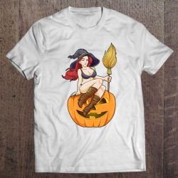 Sexy Witch Halloween Costume Blackcraft Pumpkin Witch Pinup