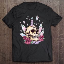 Pastel Goth Cute Creepy Skull Wiccan Kawaii Menhera Witchy