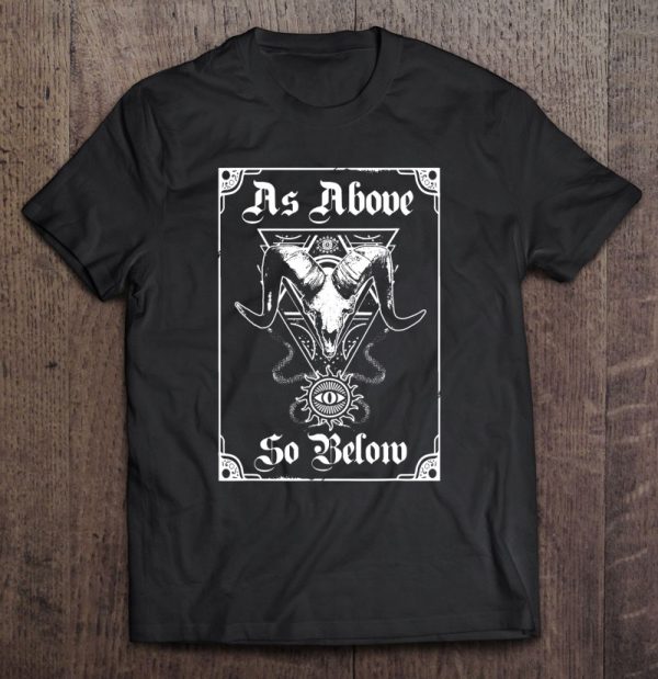 As Above So Below Alchemy Black Magic Witch Gothic Satanic