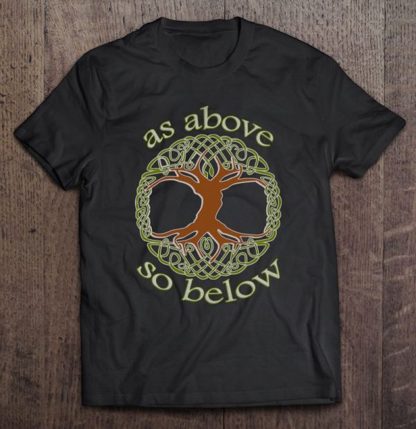 As Above So Below Tree Of Life Witch Wiccan Pagan