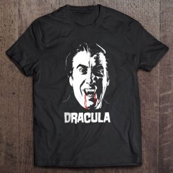 Dracula Vampire Classic Horror Flick White Tank Top