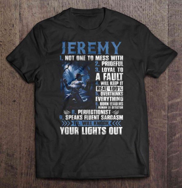 Jeremy Not One To Mess With Male Werewolf Version