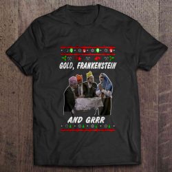Gold Frankenstein And Grrr