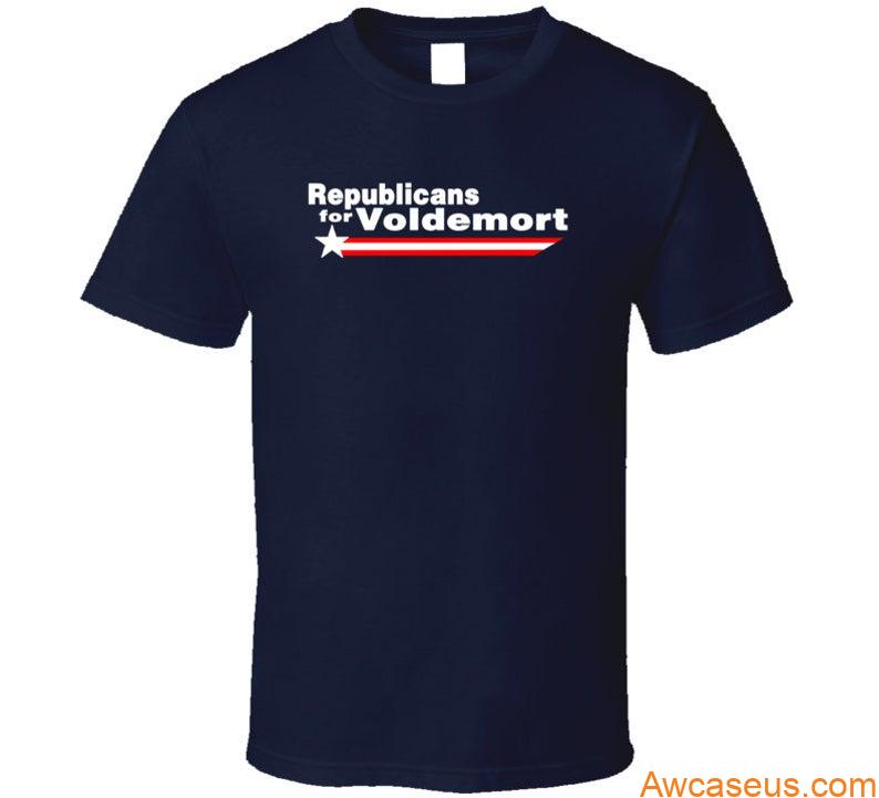 Republicans For Voldemort Funny Movie Villains T Shirt Republicans For Voldemort Funny Movie Villains T Shirt