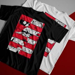 Persona 5 Phantom Thieves Multi Color Unisex Comic/Manga Style Unisex-T-Shirt, Anime Gift, Gaming Shirt, T-Shirt, Gift for Anime Fan, Geek,