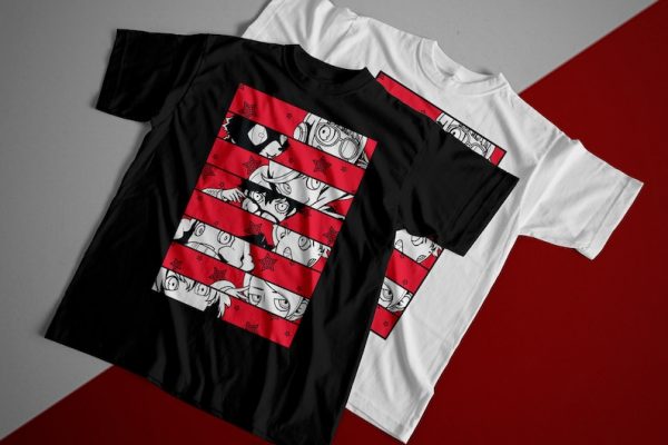 Persona 5 Phantom Thieves Multi Color Unisex Comic/Manga Style Unisex-T-Shirt, Anime Gift, Gaming Shirt, T-Shirt, Gift for Anime Fan, Geek,