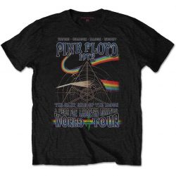 Pink Floyd 1972 Tour Dave Gilmour Roger Waters Official Tee T-Shirt Mens Unisex