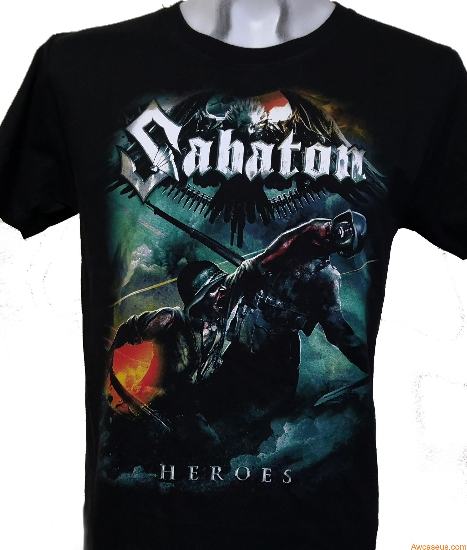 Sabaton t-shirt Heroes size L Sabaton t-shirt Heroes size L