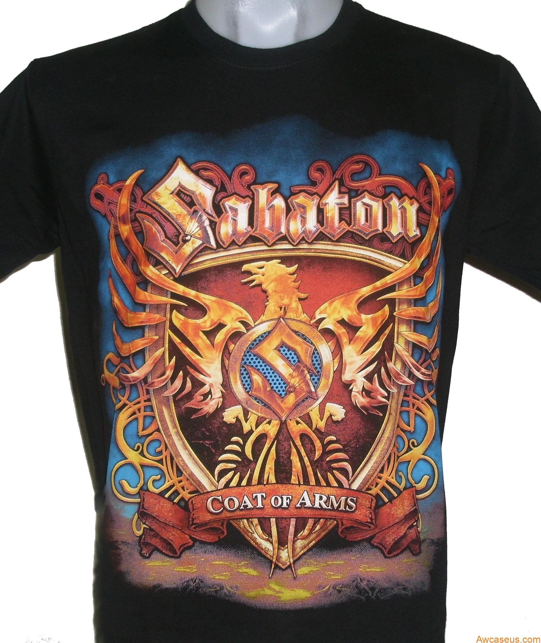 Sabaton t-shirt Coat of Arms size M Sabaton t-shirt Coat of Arms size M