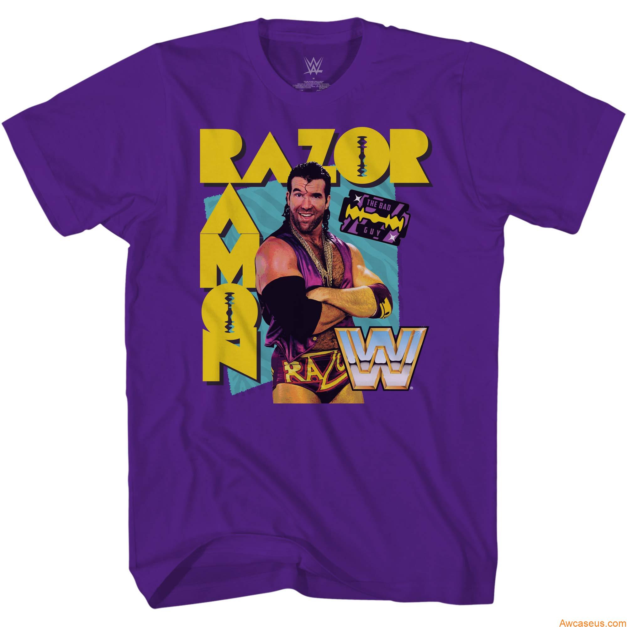 WWE Superstar Razor Ramon Shirt -Scott Hall - World Wrestling Champion T-Shirt WWE Superstar Razor Ramon Shirt -Scott Hall - World Wrestling Champion T-Shirt