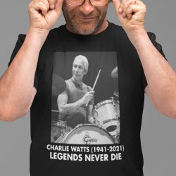 Charlie Watts Legend Never Die Shirt