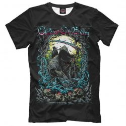 Children Of Bodom Reaper T-Shirt, Death Metal Tee, Men's Women's All Sizes
