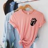 Rolling Stones Shirt, Rolling Stones Vintage Bleached Tee, Rolling Stones Tee, Vintage Rock Shirt, Classic Rock Concert Tee, Woman Shirt