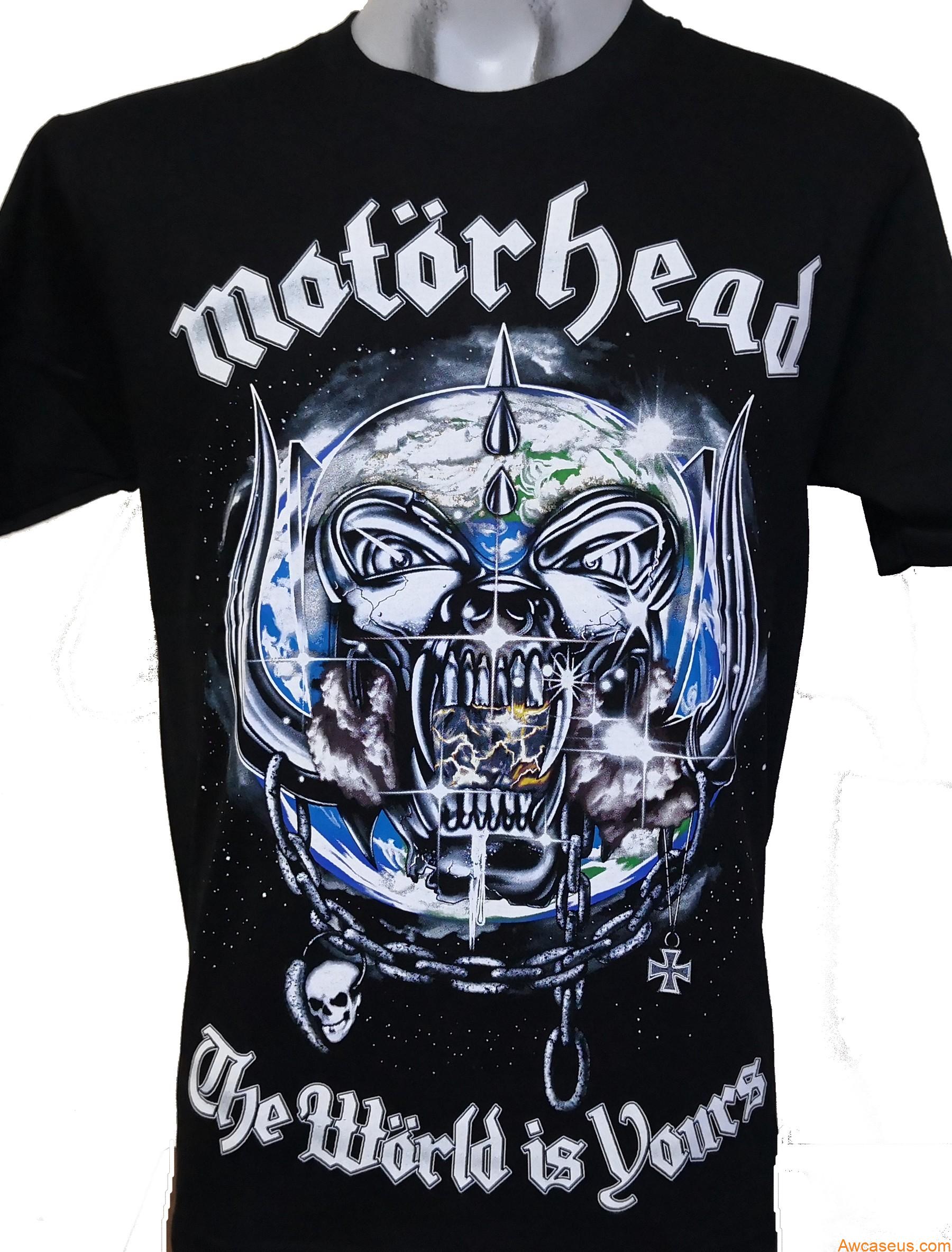 Motörhead t-shirt The Wörld is Yours size S Motörhead t-shirt The Wörld is Yours size S
