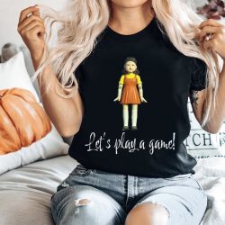Read the full title Lets Play A Game Squid Game Shirt, Squid Game Halloween Tee, Squid Game Outfit, KDrama T Shirt, Squid Game Gift Unisex, Korean Tee Crewneck
