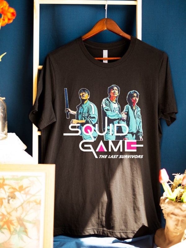 Read the full title Squid Game Shirt/Squid Game K Drama Series t-Shirt/Squid Game Netflix
