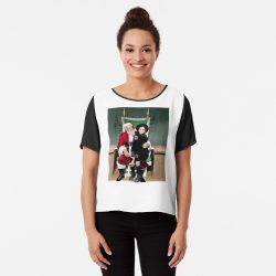 Miracle on 34th Street - Dutch Girl Colorized Chiffon Top