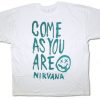 nirvana come as you are shirt