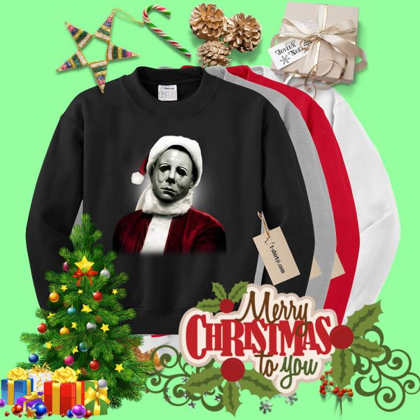 michael myers christmas sweater
