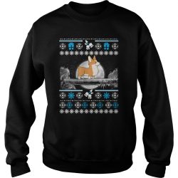 corgi christmas sweater