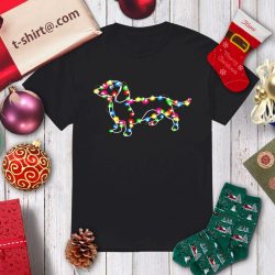 dachshund christmas lights